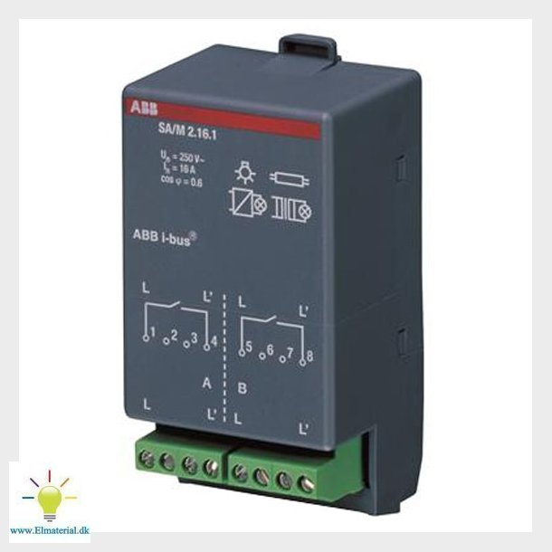 Knx Udgangsmodul 2K 16A