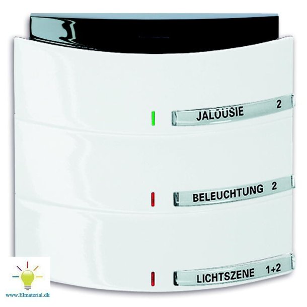 Knx Triton 3/6-Tryk Hvid