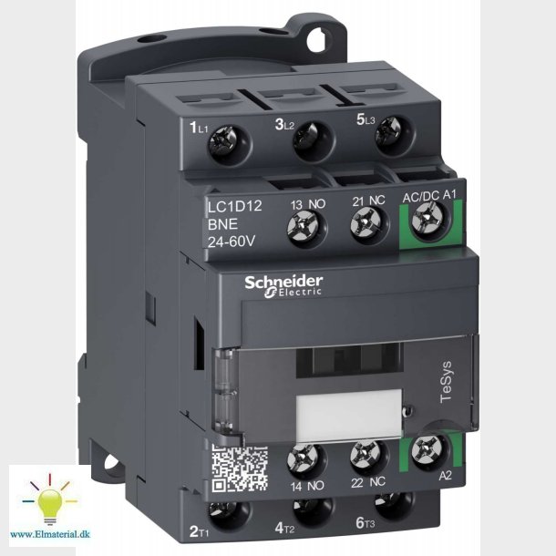 Kontaktor Lc1D12Bne 24-60V