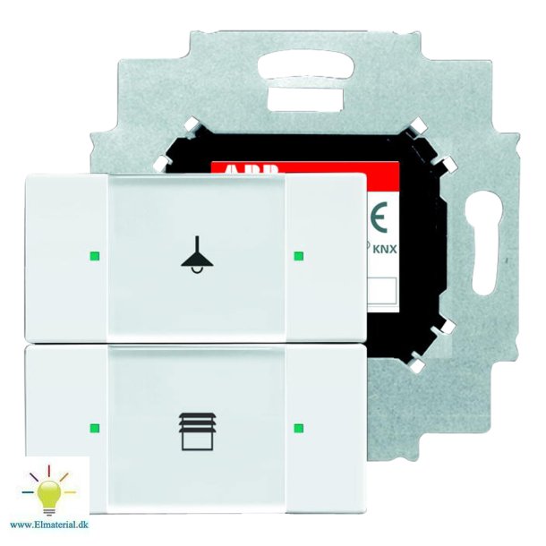 Knx Kontakt 2-Tryk Hvid