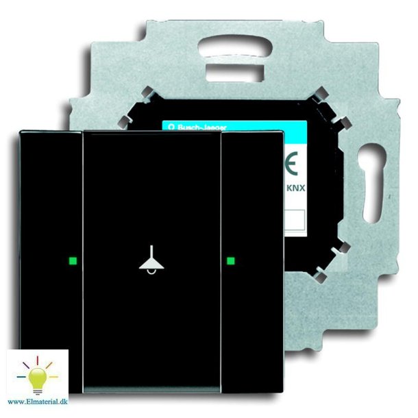 Knx Kontakt 1-Tryk Antracit