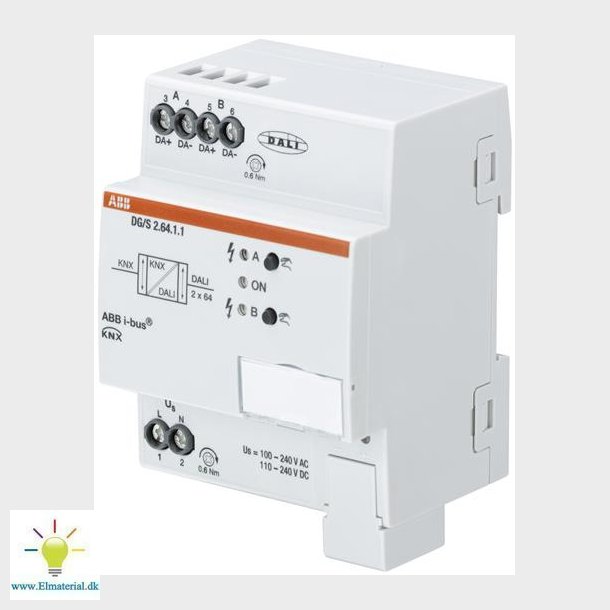 Knx Dali Gateway Dg/S2.64.1.1