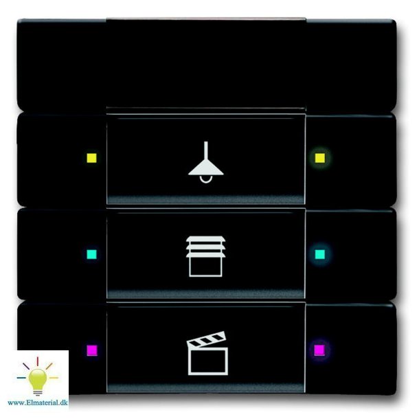 Knx Rumtermostat 3/6-Tryk M-So