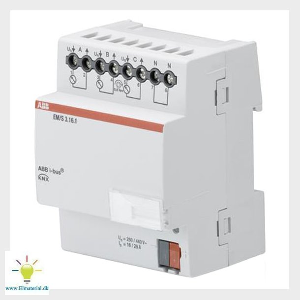 Knx Energimodul 3-Kanal Mdrc