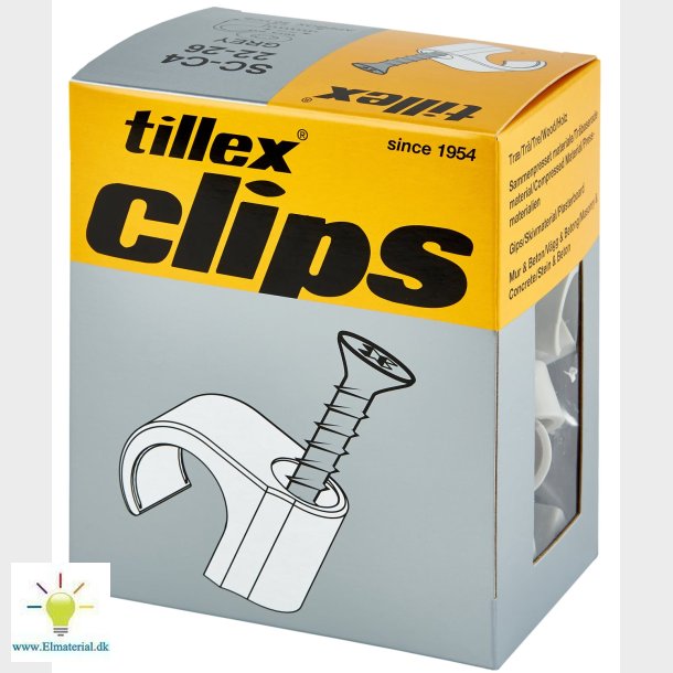 Skrueclips 22-26 T20 Gr (50)