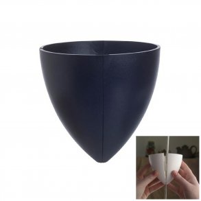 Baldakin 2-delad svart