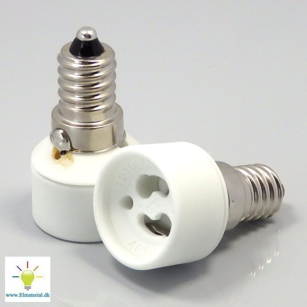 Fatningsadapter E14-Gu10