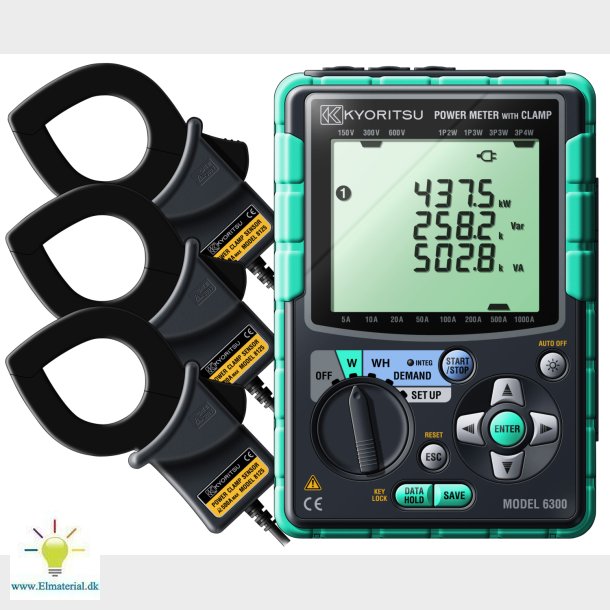 Energianalysator 3 Faset Mini