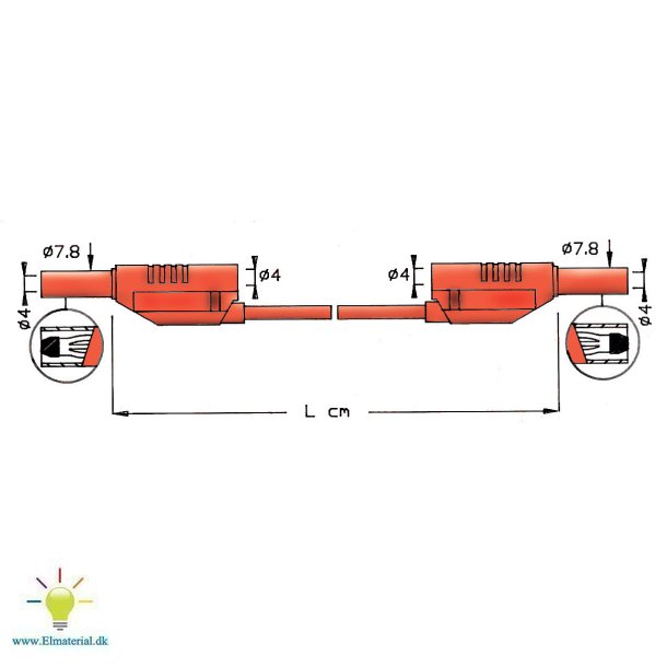 Prveledning 2711 25Cm Sort