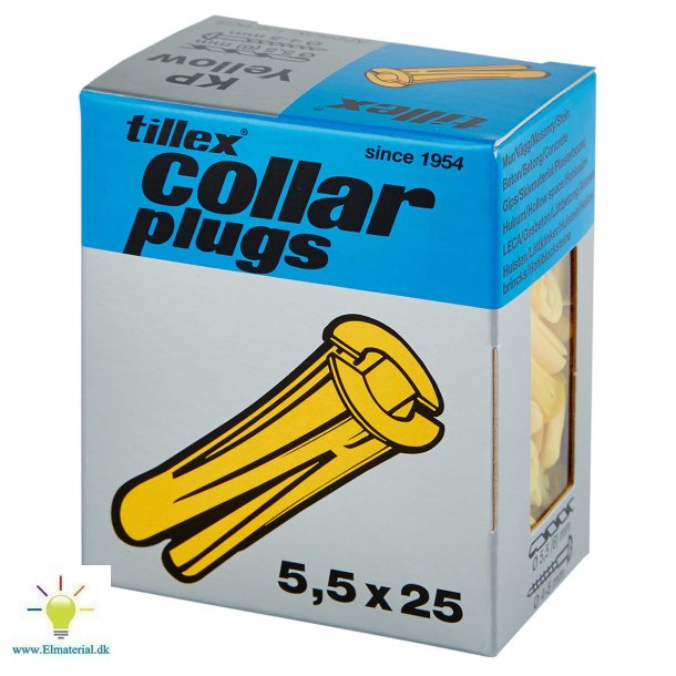 Pluggar Kp 5.5X25Mm-100 Gul