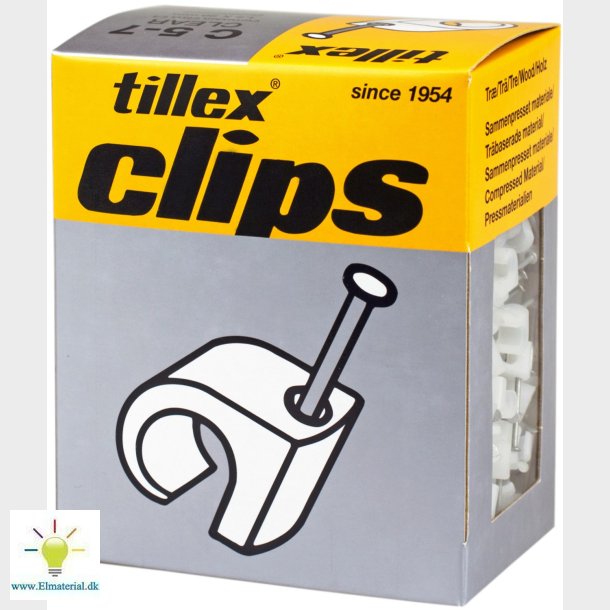 Clips 5-7/20Mm-500 Natur