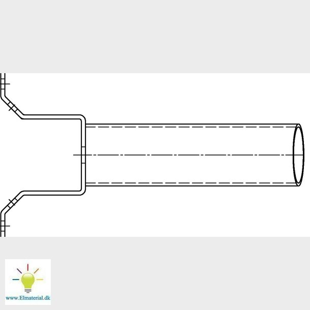 Vgarm Hjrne Udlg 200Mm