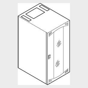 Golvställ 24He 600X800X1200 Gl