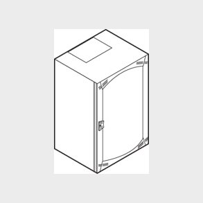 Väggställ 18He 600X500X912 Gl