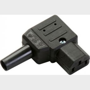 Enhetskontakt Wink Female C13 Svart