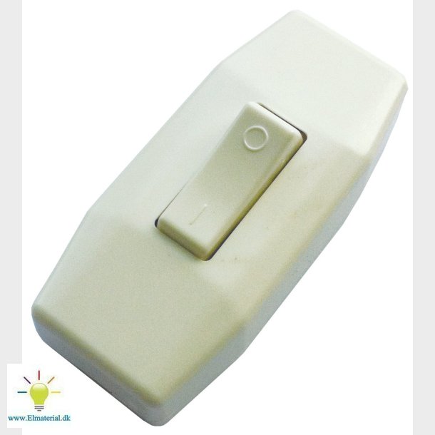 Gennemgangsafbryder G2 Hvid