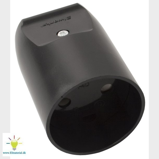 Forlngerled U/J Sort