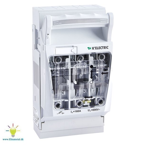 Sikringsbryder Ke Nh00 160A 3P
