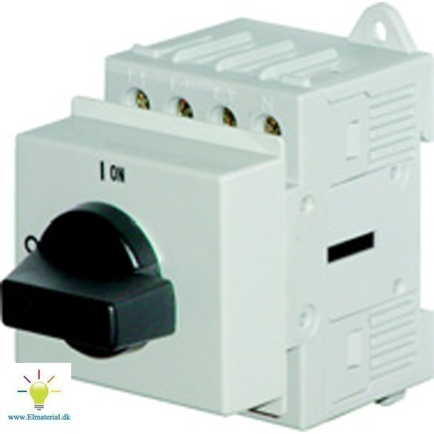 Afbryder 4P 63A 22Kw F/Din-Sk.