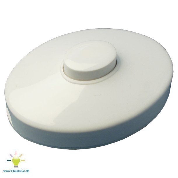 Gulvkontakt Fodafbryder Hvid