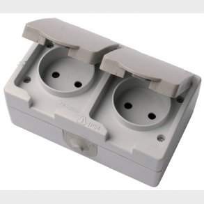 Stikkontakt Ip54 Db Vandr Gr�