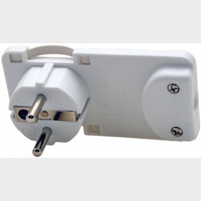 Schuko Stikprop M/J Vinkel Hv