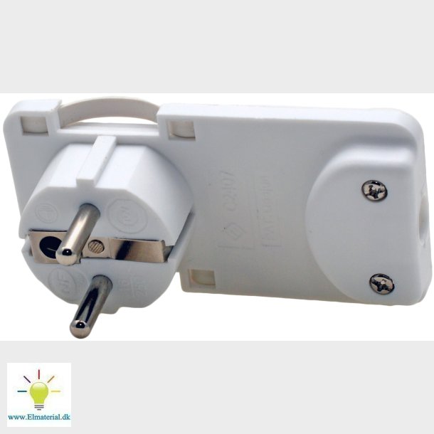 Schuko Stikprop M/J Vinkel Hv