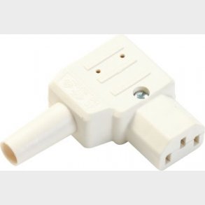 Apparatkontakt Wink Hona C13 Vit