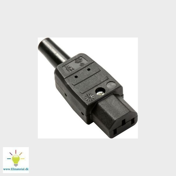 Apparatstik Lige Hun C13 Sort