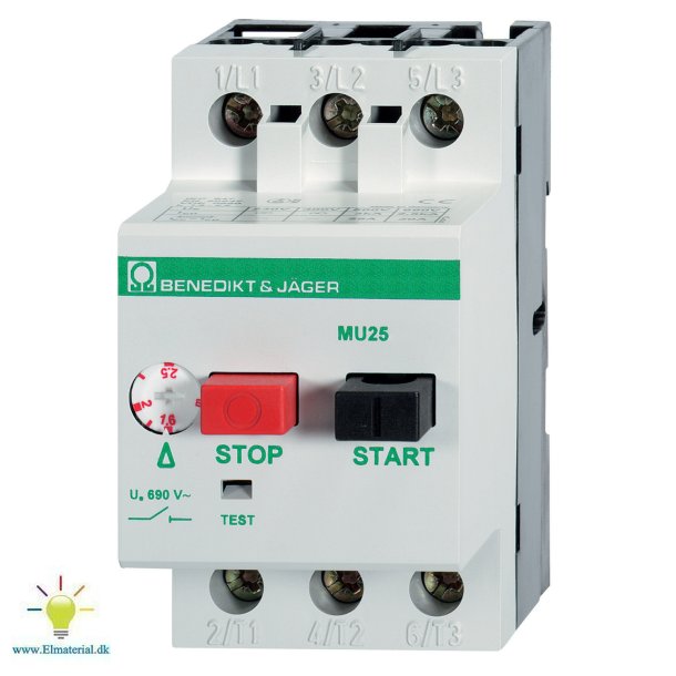 Manuell Motorskydd Mu25 2,5-4