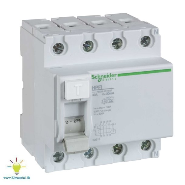 Fejlstrmsafb Hpfi 40A 4P 30Ma
