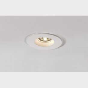 Plast Downlight, Gu10, Rund,