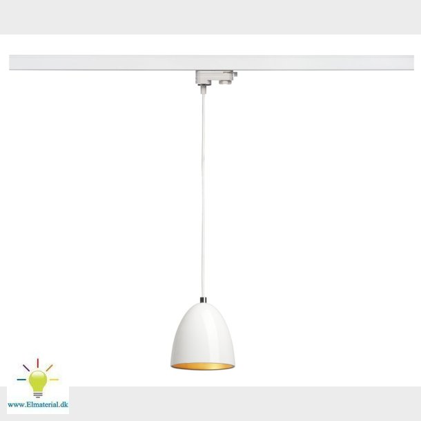 Para 14 Pendel, Round, Hvid/Gu