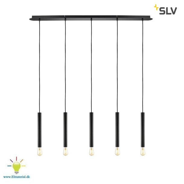 Fitu 5 Loftrosette L1200 Sort