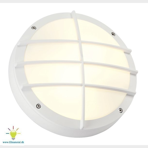 Vg Bulan Grid E27 Hvid