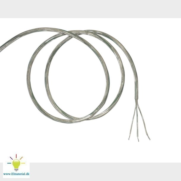 Klart kabel, isoleret, 3 x 0,75 mm med en lngde p 10 m.