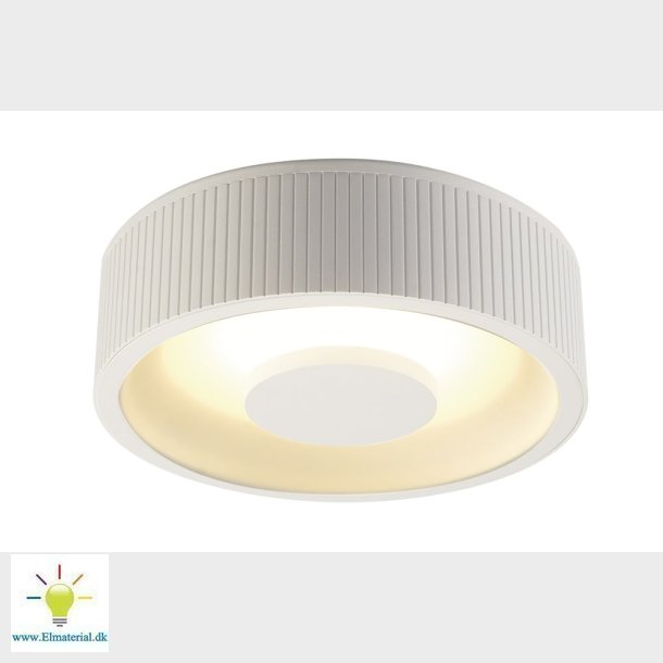 Occuldas Loftlampe, Rund, Hvid