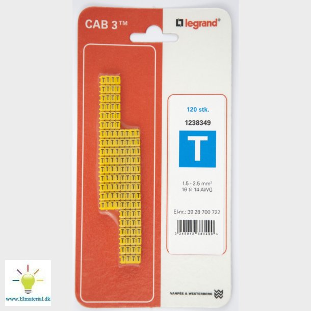 Cab3 Ledningsmrk 1,5-2,5 (T)