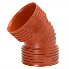 200 mm 45 gr. Dubbel Bjn. U / Gi