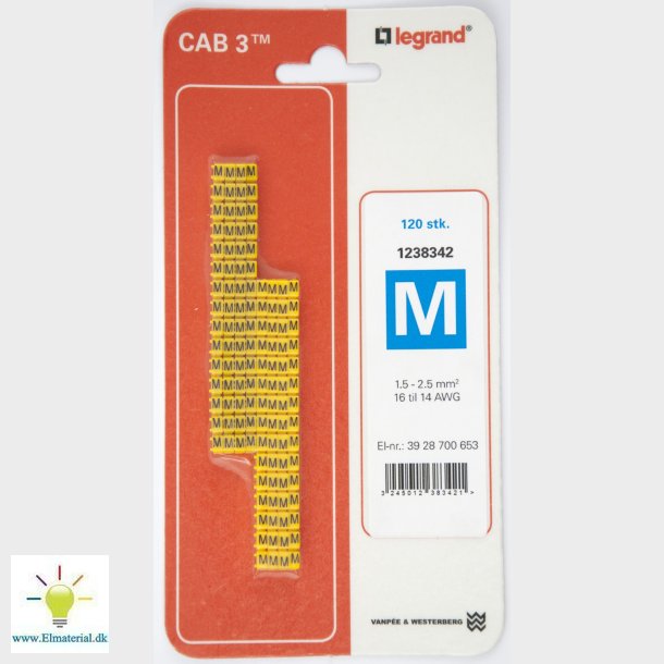 Cab3 Ledningsmrk 1,5-2,5 (M)
