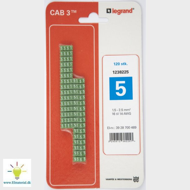 Cab3 Ledningsmrk 1,5-2,5 (5)
