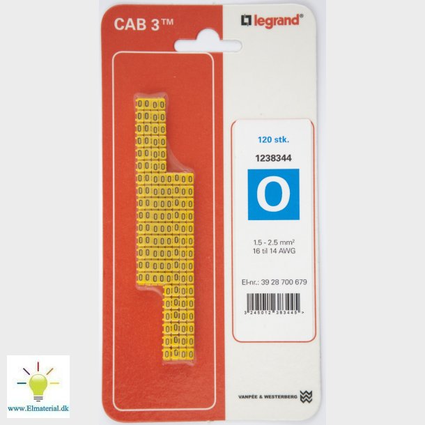 Cab3 Ledningsmrk 1,5-2,5 (O)