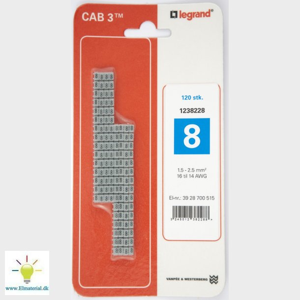 Cab3 Ledningsmrk 1,5-2,5 (8)
