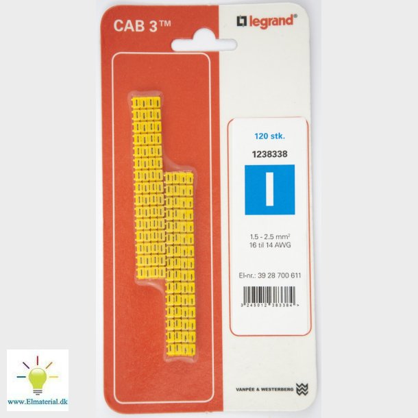 Cab3 Ledningsmrk 1,5-2,5 (I)