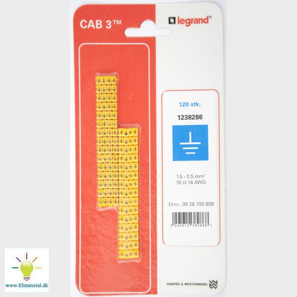 Cab3 Ledningsmrk 1,5-2,5 Jord