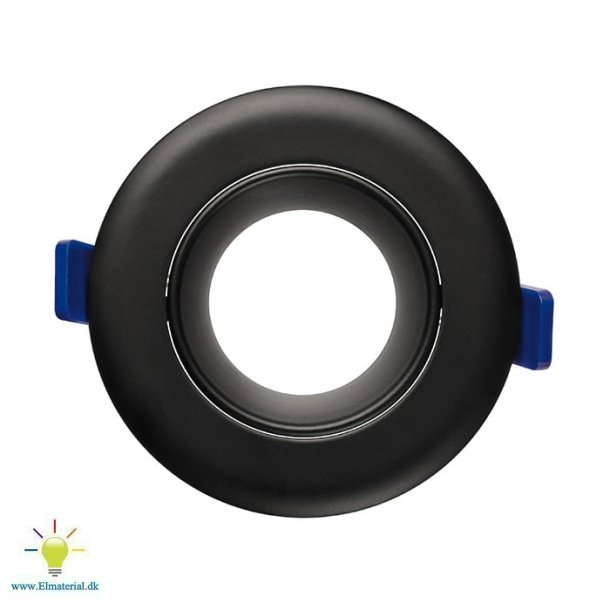 Trim Ring Swivel 75Mm 30G Sort