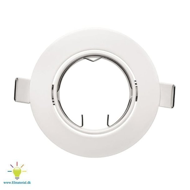 Trim Ring Swivel 75Mm 30G Hvid