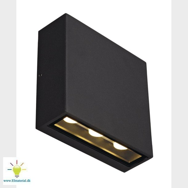 Vg Big Quad Led 6X1W Antracit