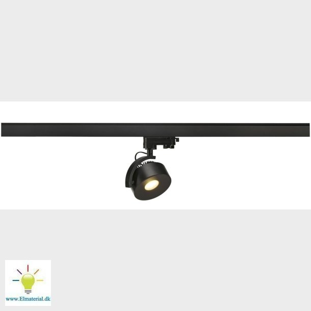 Calu Leddisk, Sort, 3000K, Ink