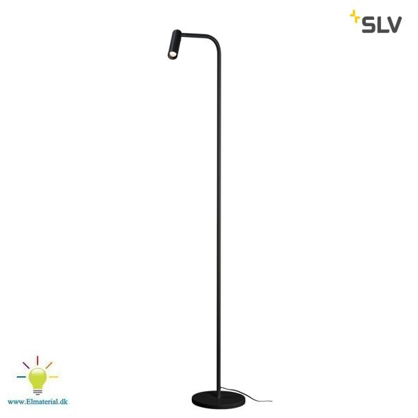 Gulvlampe Karpo Fl Led Sort